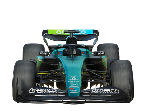 F1 Aston Martin AMR 24 2024 Model 3D