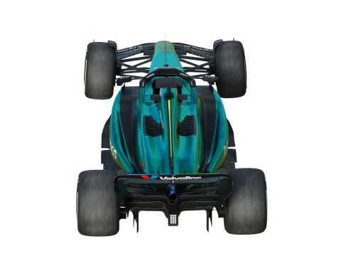F1 Aston Martin AMR24 2024 Modèle 3D