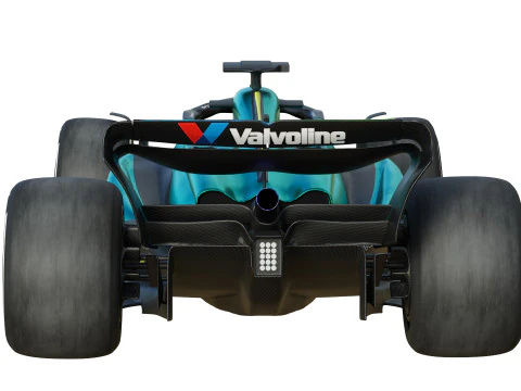 F1 Aston Martin AMR24 2024 Modèle 3D