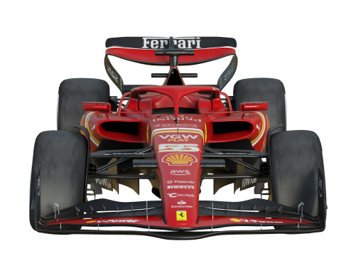 F1 Scuderia SF24 2024 3Dモデル