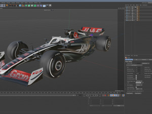 F1 Haas VF-24 2024 Model 3D