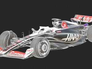 F1 Haas VF-24 2024 Model 3D