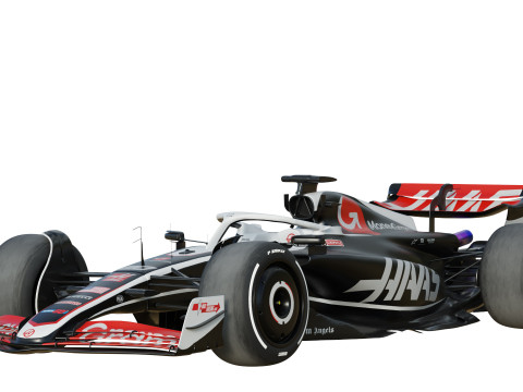 F1 Haas VF-24 2024 Model 3D