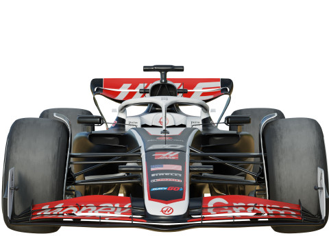 F1 Haas VF-24 2024 Model 3D