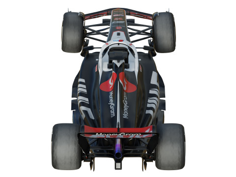 F1 Haas VF-24 2024 Model 3D