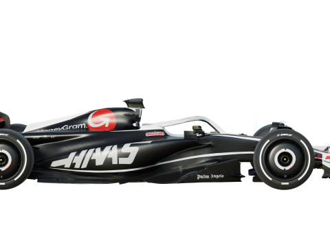 F1 Haas VF-24 2024 Model 3D