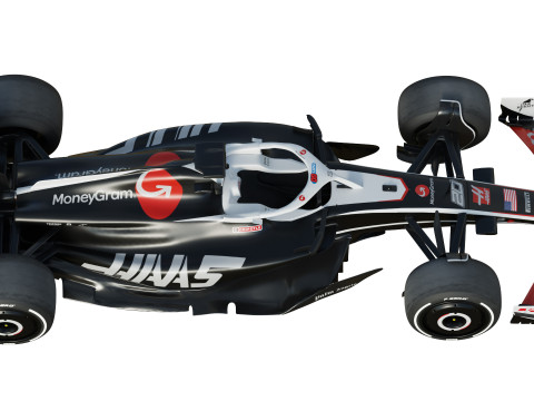 F1 Haas VF-24 2024 Model 3D