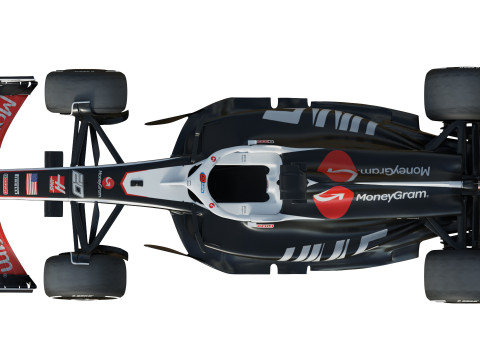 F1 Haas VF-24 2024 Model 3D