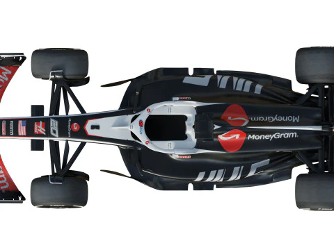 F1 Haas VF-24 2024 3D Model