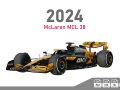 F1 McLaren MCL38 2024 Model 3D