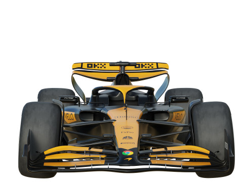 F1 McLaren MCL38 2024 Modelo 3D