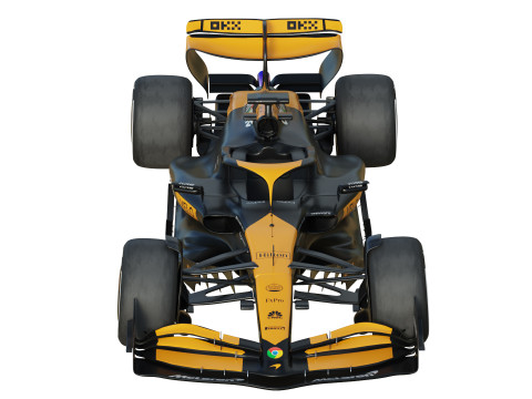 F1 McLaren MCL38 2024 Modelo 3D