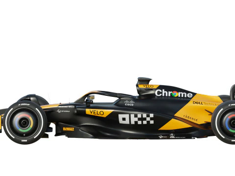 F1 McLaren MCL38 2024 3D Model