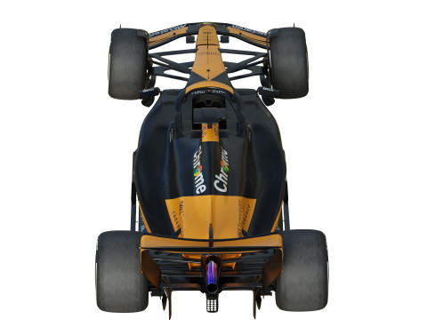 F1 McLaren MCL38 2024 Modelo 3D