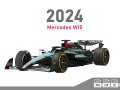 F1 Mercedes W15 2024 Model 3D