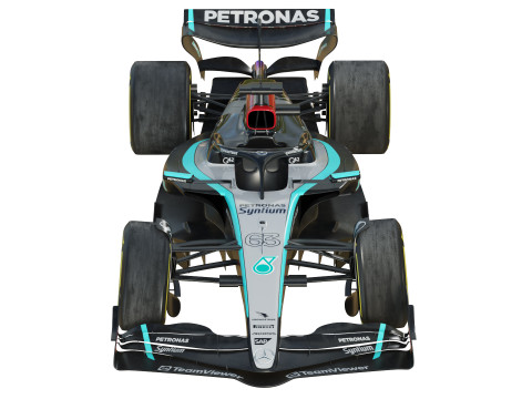 F1 Mercedes W15 2024 Model 3D
