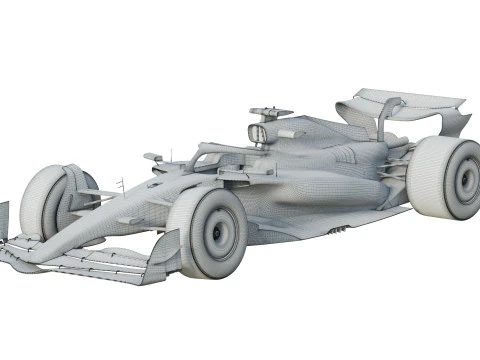 F1 Mercedes W15 2024 3D Model in Racing 494930 | 3DExport
