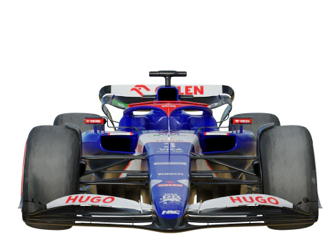 F1 Racing Bulls 2024 3D Model