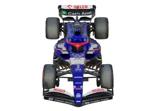 F1 Racing Bulls 2024 Model 3D