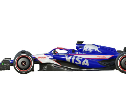 F1 Racing Bulls 2024 3D Model