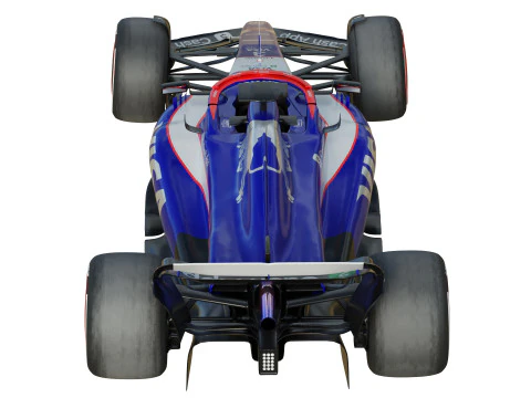 F1 Racing Bulls 2024 3D Model