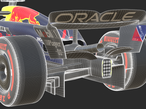 F1 Red-Bull RB20 2024 3Dモデル in 競争 3DExport