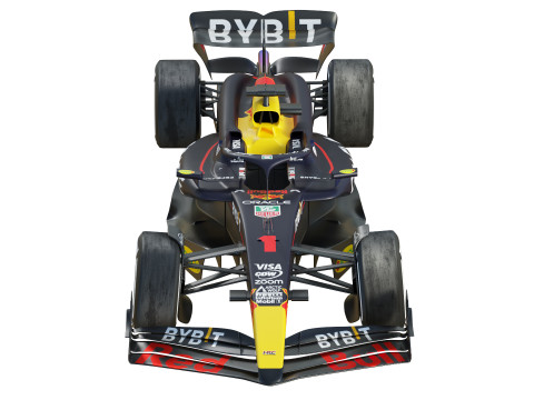F1 Red-Bull RB20 2024 3D Модель