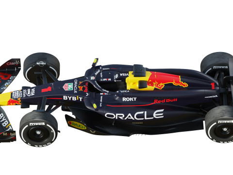 F1 Red-Bull RB20 2024 3Dモデル in 競争 3DExport