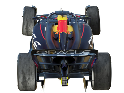 F1 Red-Bull RB20 2024 3D Модель