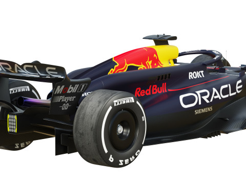 F1 Red-Bull RB20 2024 3Dモデル in 競争 3DExport