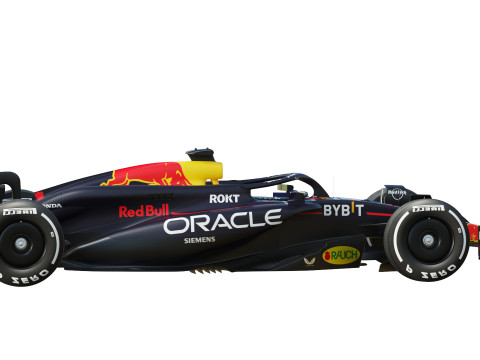 F1 Red-Bull RB20 2024 3D Модель