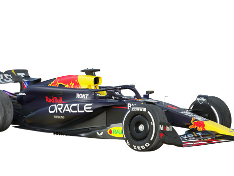 F1 Red-Bull RB20 2024 3D Модель