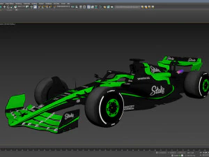 Estaca F1 Sauber C44 2024 Modelo 3D