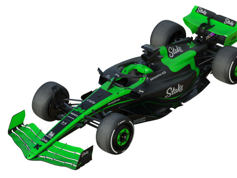 F1 Stake Sauber C44 2024 Modèle 3D