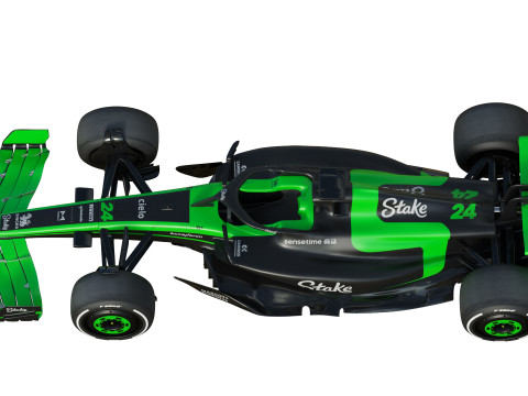 F1 Stake Sauber C44 2024 Modèle 3D
