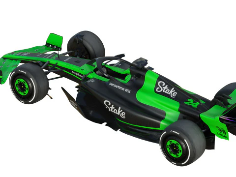 Estaca F1 Sauber C44 2024 Modelo 3D