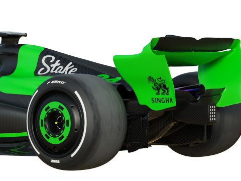 F1 Stake Sauber C44 2024 Modèle 3D