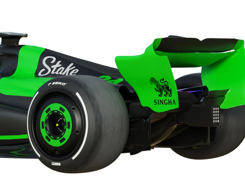 Estaca F1 Sauber C44 2024 Modelo 3D