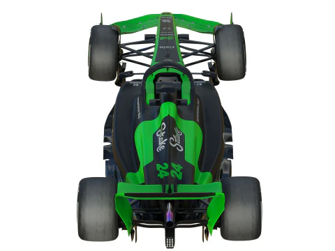 Estaca F1 Sauber C44 2024 Modelo 3D