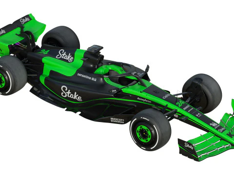 Estaca F1 Sauber C44 2024 Modelo 3D