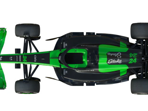 Estaca F1 Sauber C44 2024 Modelo 3D