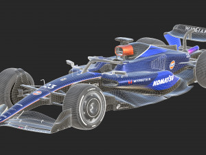 F1 Williams FW46 2024 3D Модель
