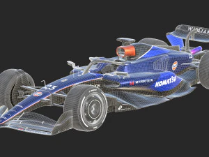 F1 Williams FW46 2024 3D Model