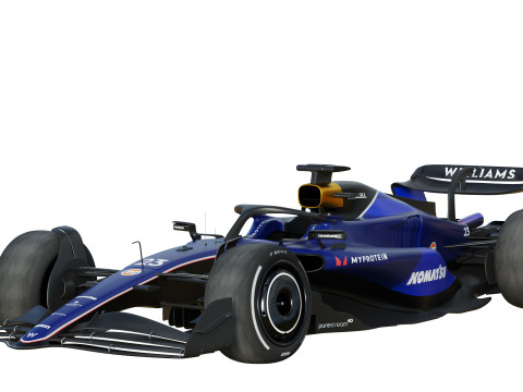 F1 Williams FW46 2024 3D Модель
