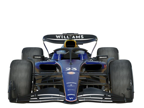 F1 Williams FW46 2024 3D Model