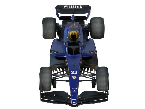 F1 Williams FW46 2024 3D Model