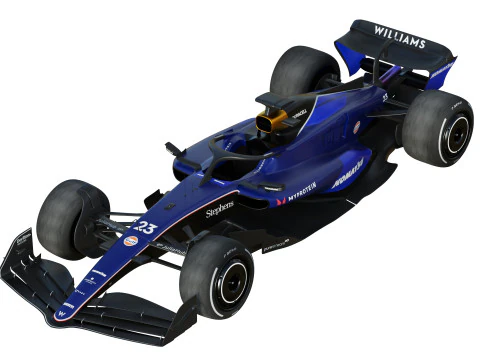 F1 Williams FW46 2024 3D Model
