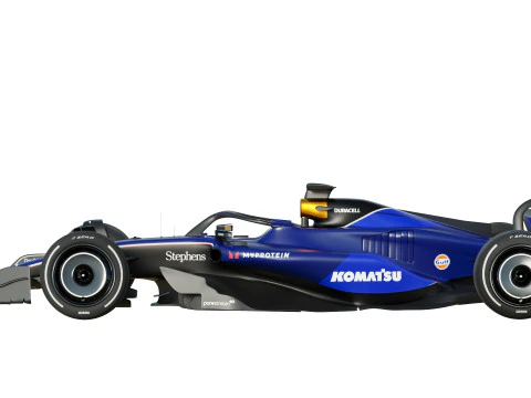 F1 Williams FW46 2024 3D Model