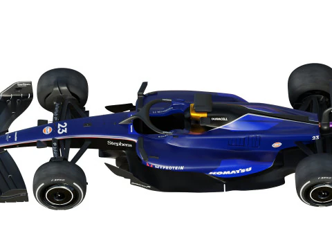 F1 Williams FW46 2024 3D Model