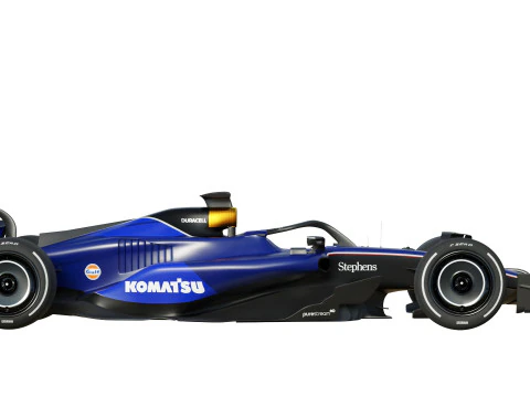 F1 Williams FW46 2024 3D Model